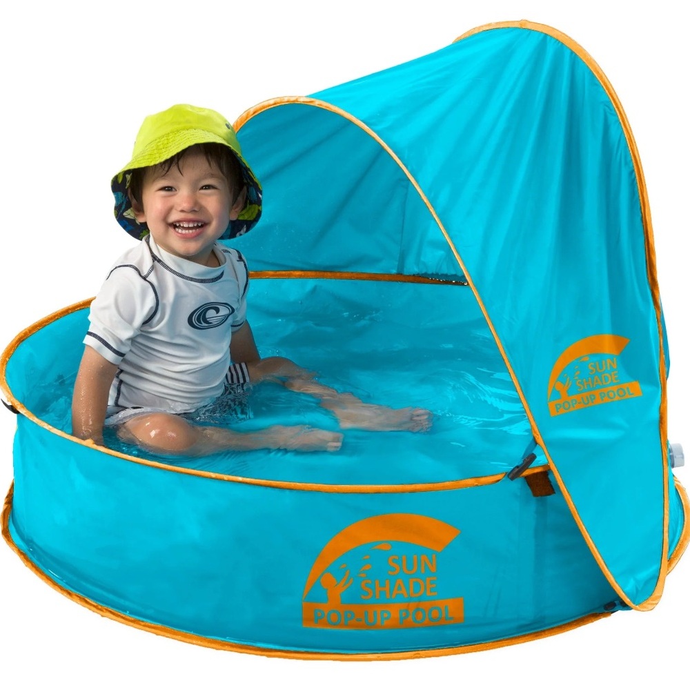 Sunshade pop up baby pool - unused